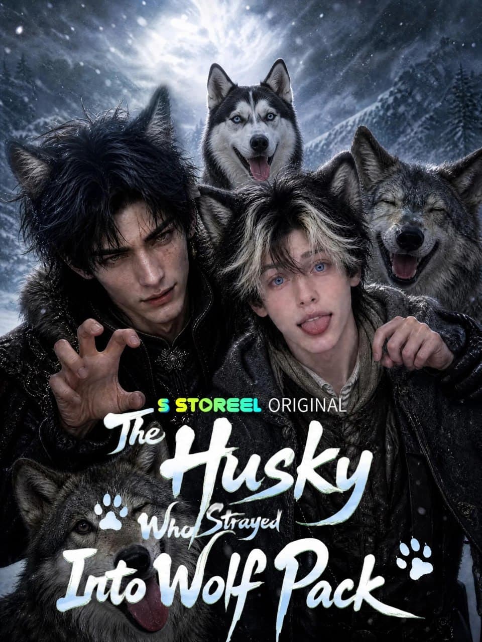 The Husky Who Strayed Into Wolf Pack - BL