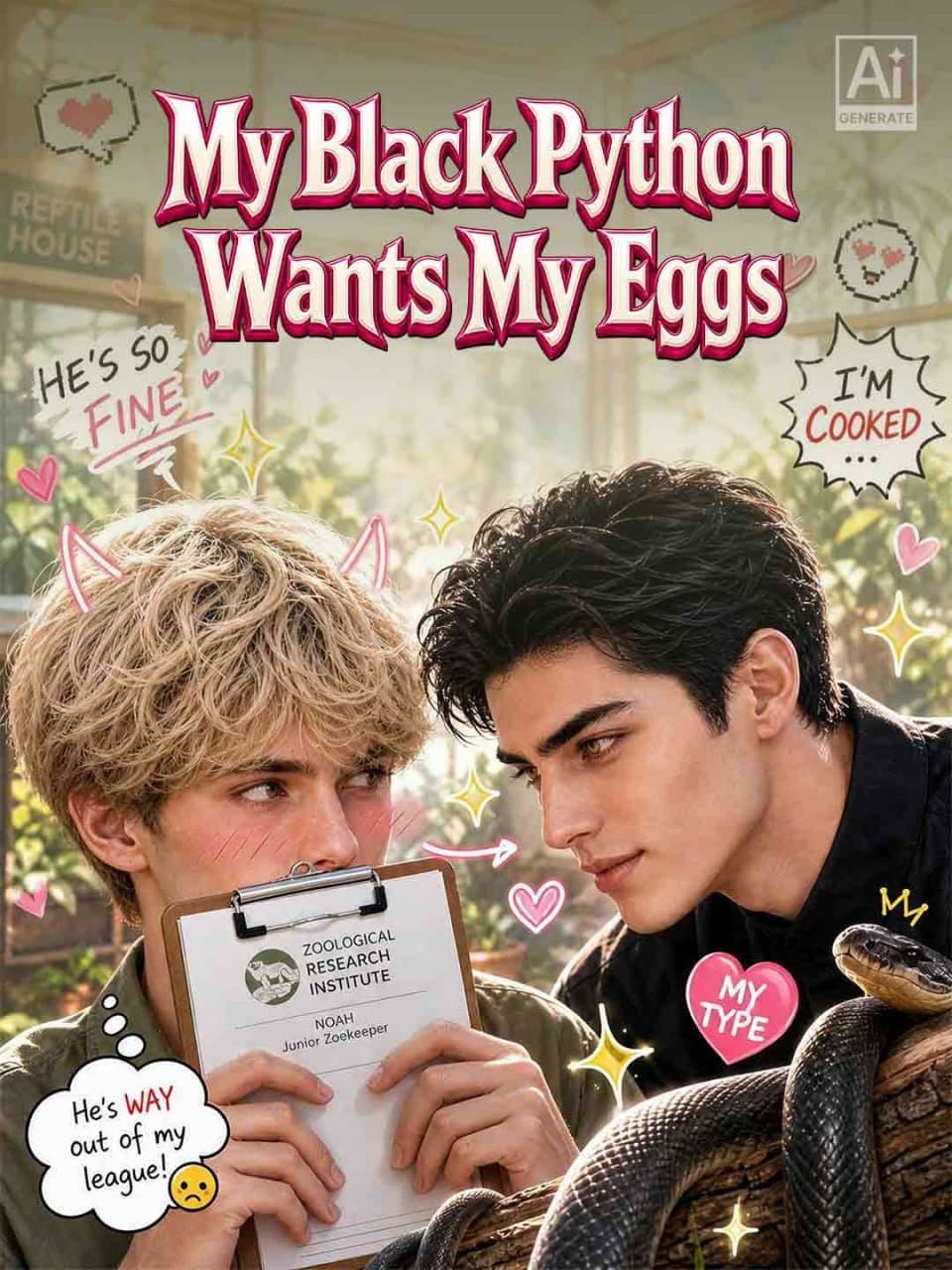My Black Python Wants My Eggs BL