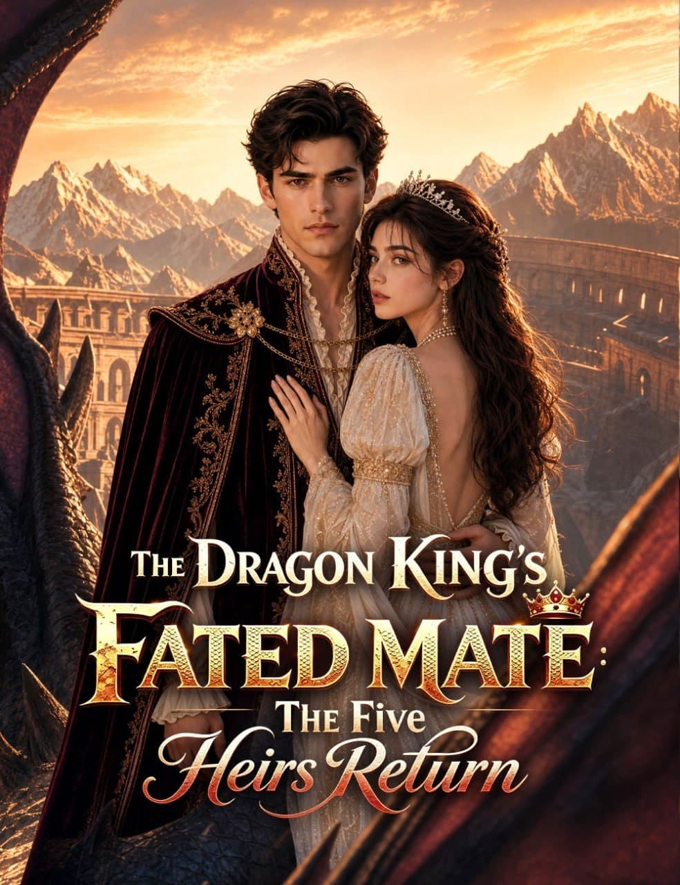 The Dragon King's Fated Mate- The Five Heirs Return